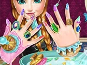 Anna Nails Spa Makeover Game - game