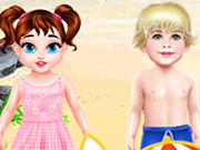 Baby Taylor Beach Cleaning Game - game