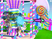 Candy Garden Cleaning Game - game