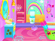 Candy House Cleaning Game - game