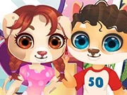 Cute Puppy Hair Salon Game - game