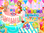 Decor Birthday Cake - game