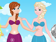 Frozen Anna And Elsa Tropical Vacation - game