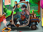 Girls Fix It Bunny Car Decor - game