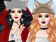 Lady Werewolf Dressup Game - game