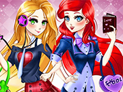 Manga Princesses Back To School - game