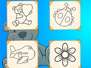 New Kids Coloring Game - game