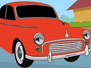 Old Timer Cars Coloring Game - game