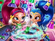 Shimmer And Shine Wardrobe Cleaning - game